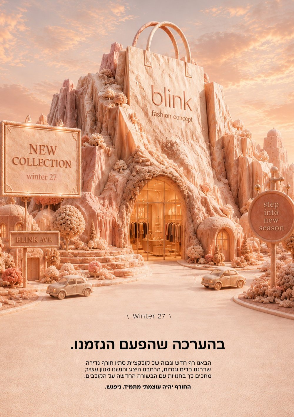 blink בלינק – קולקציית חורף 27, אופנה צנועה לנשים